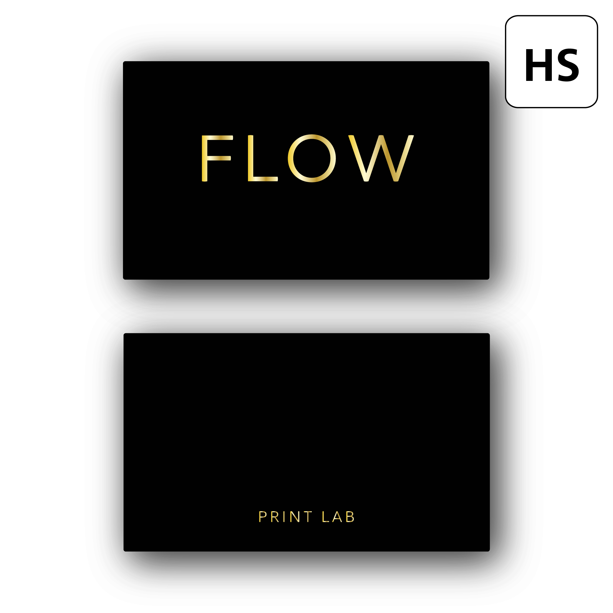 wizytówki z Hot-stamping