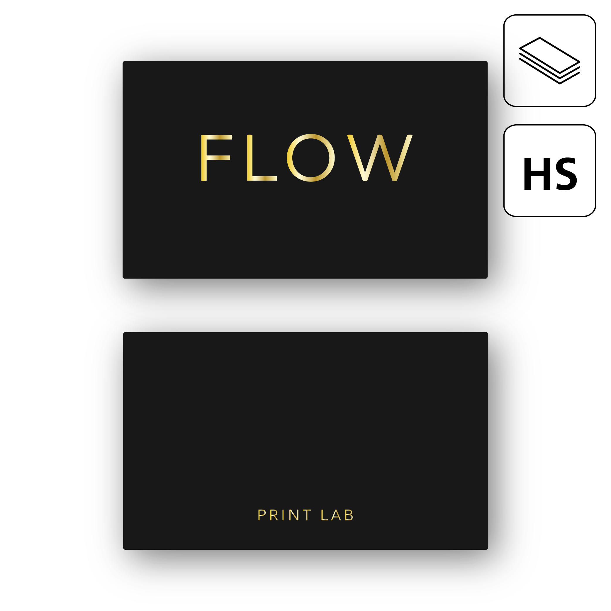 wizytówki MultiLoft z Hot-stamping