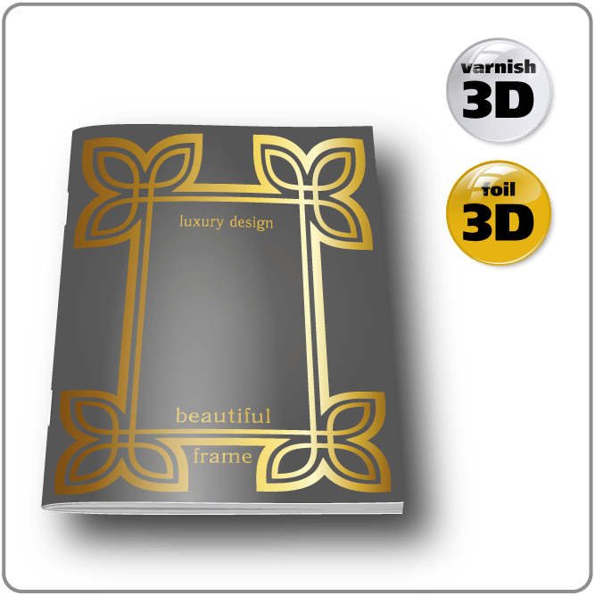 katalogi szyte złocone - 3D Series