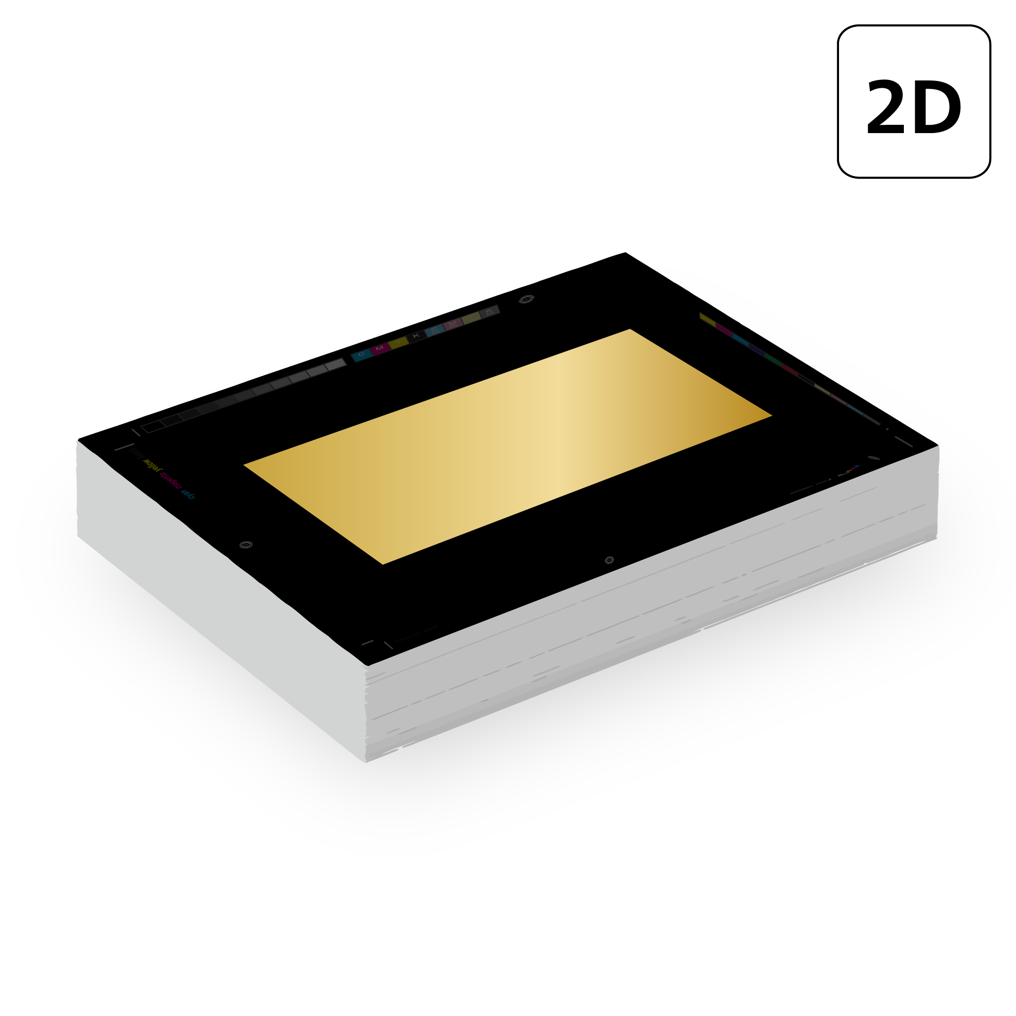 arkusze plano złocone