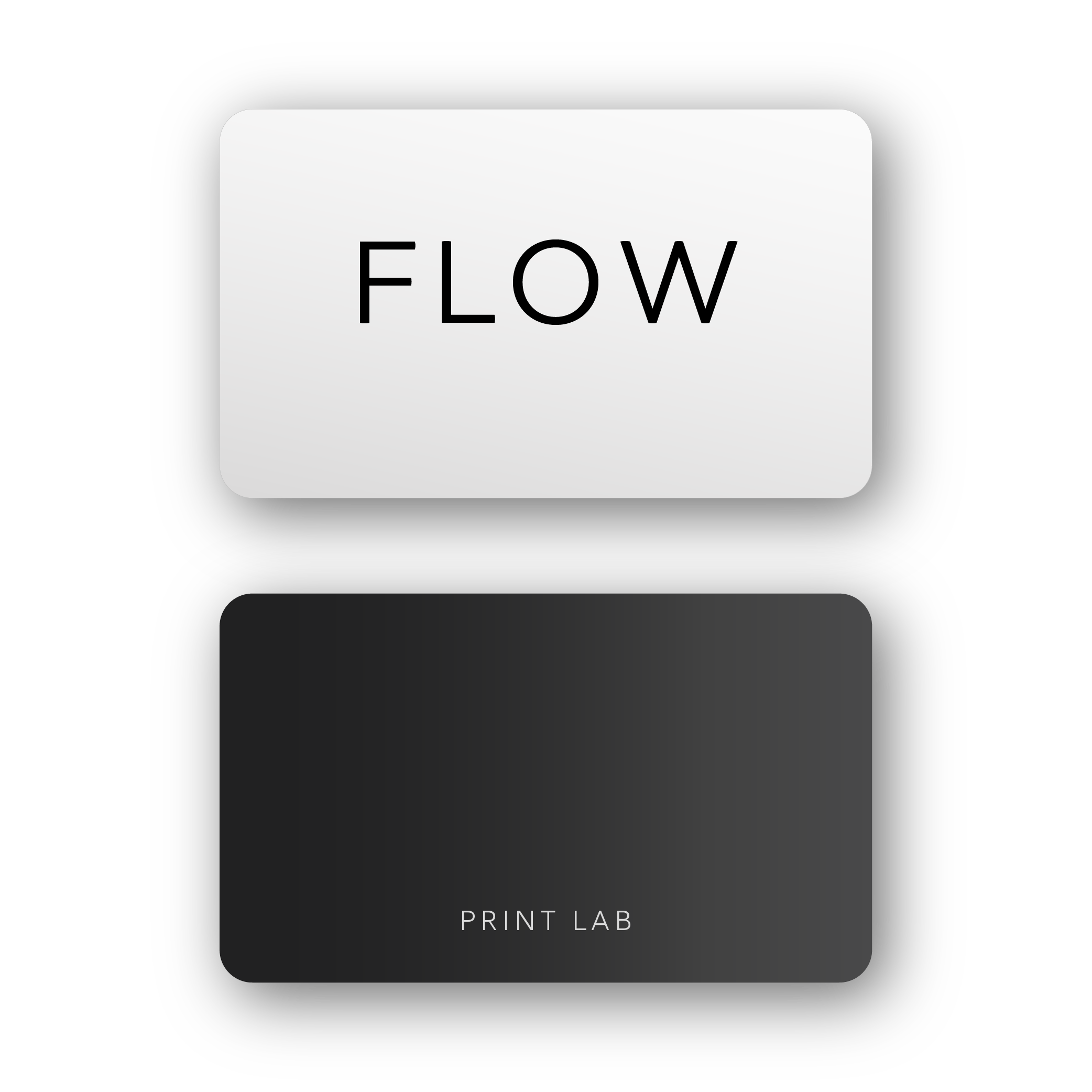 wizytówki z zaokrąglonymi rogami